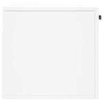 Armoire murale Blanc 60x36,5x35 cm Bois d'ingénierie – Image 5