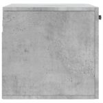 Armoire murale Gris béton 60x36,5x35 cm Bois d'ingénierie – Image 5