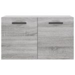 Armoire murale Sonoma gris 60x36,5x35 cm Bois d'ingénierie – Image 3