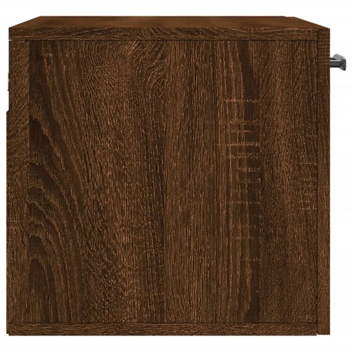 Armoire murale Chêne marron 60x36,5x35 cm Bois d'ingénierie – Image 5