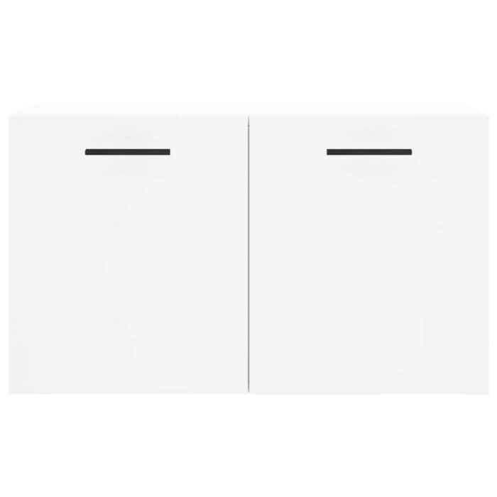 Armoire murale Blanc 60x36,5x35 cm Bois d'ingénierie – Image 3