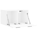 Armoire murale Blanc 60x36,5x35 cm Bois d'ingénierie – Image 4