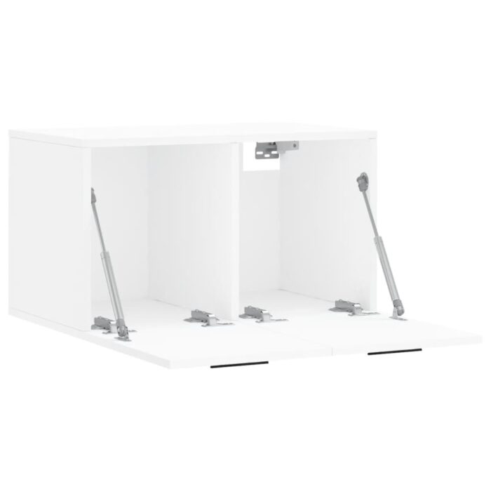 Armoire murale Blanc 60x36,5x35 cm Bois d'ingénierie – Image 4