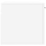 Armoire murale Blanc 60x36,5x35 cm Bois d'ingénierie – Image 5
