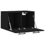 Armoire murale Noir 60x36,5x35 cm Bois d'ingénierie – Image 4