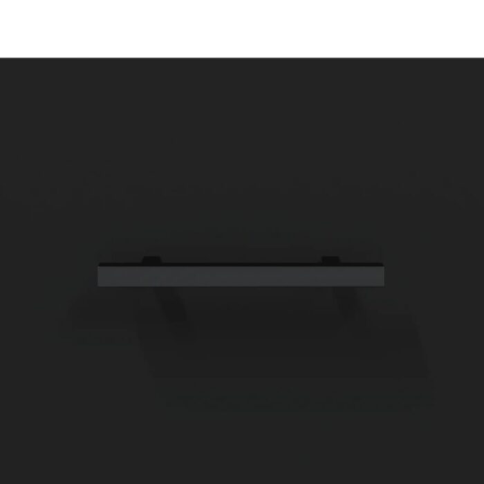 Armoire murale Noir 60x36,5x35 cm Bois d'ingénierie – Image 7