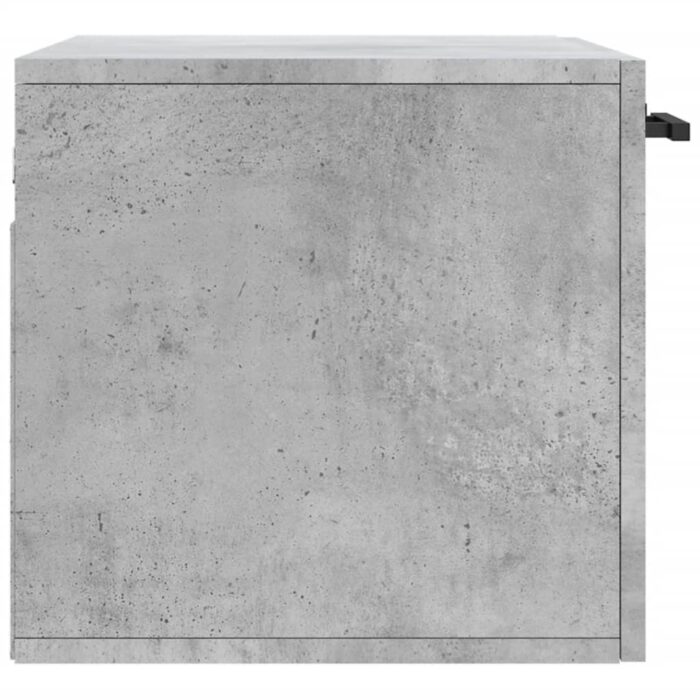 Armoire murale Gris béton 60x36,5x35 cm Bois d'ingénierie – Image 5