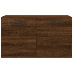 Armoire murale Chêne marron 60x36,5x35 cm Bois d'ingénierie – Image 3