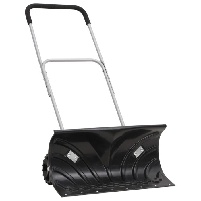 VXL8720845951368_a_en_hd_1.jpg Pelle à neige avec poignée extensible noir 66 cm lame en acier – Image 1