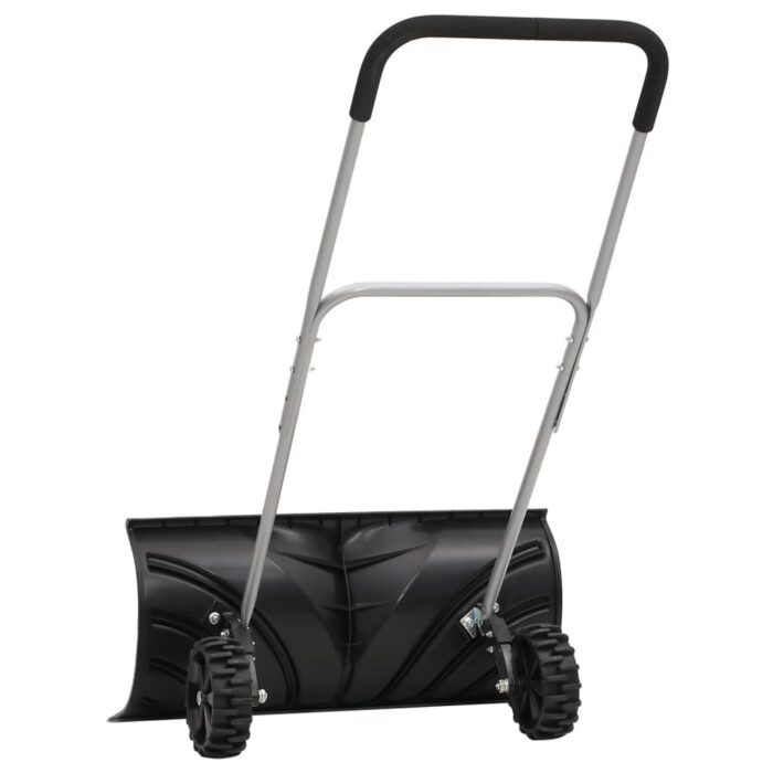 Pelle à neige avec poignée extensible noir 66 cm lame en acier – Image 3