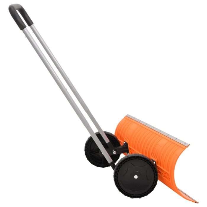 Pelle à neige avec poignée extensible orange 96cm lame en acier – Image 2