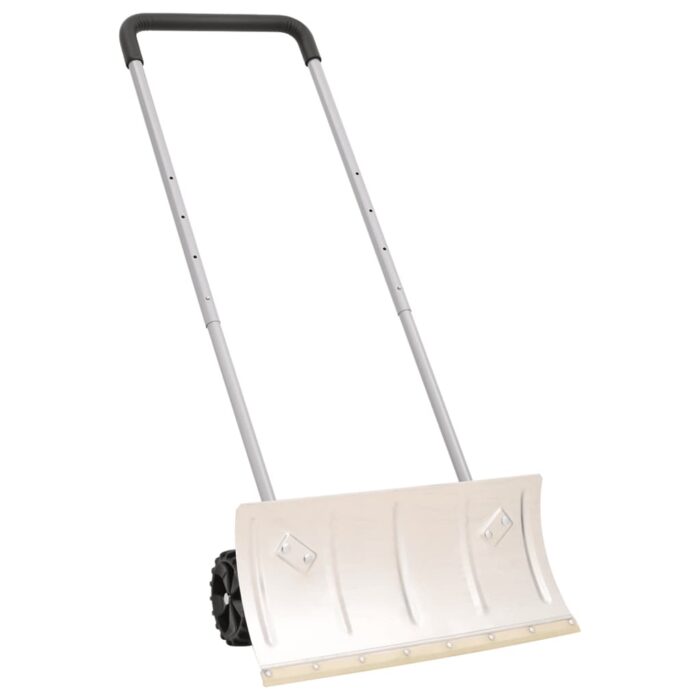 Pelle à neige et poignée extensible argenté 61 cm lame en acier – Image 1