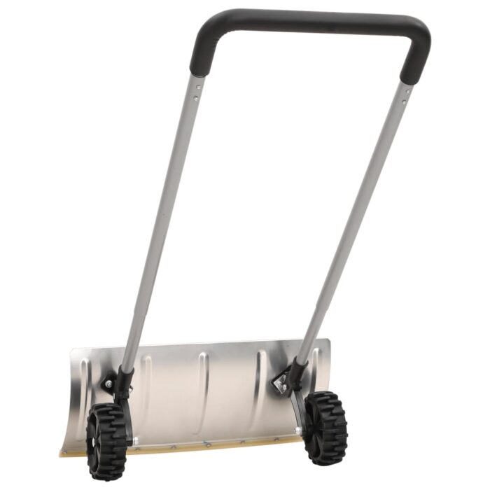 Pelle à neige et poignée extensible argenté 61 cm lame en acier – Image 3