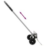 Pelle à neige et poignée extensible argenté 61 cm lame en acier – Image 4