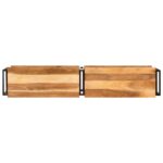 Meuble TV 160x30x40 cm bois d'acacia massif – Image 3