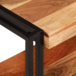 Meuble TV 160x30x40 cm bois d'acacia massif – Image 4