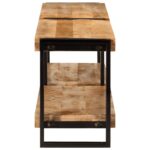 Meuble TV 180x30x40 cm bois massif de manguier – Image 2