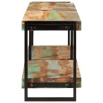 Meuble TV 180x30x40 cm bois massif de récupération – Image 2