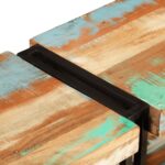 Meuble TV 200x30x40 cm bois massif de récupération – Image 5