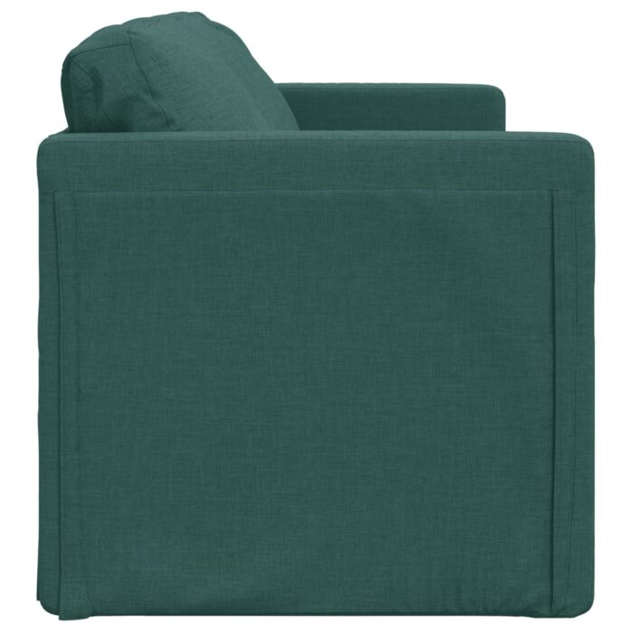 VXL8720845952631_g_en_hd_4.jpg Canapé-lit 2 en 1 vert foncé 112x174x55 cm tissu – Image 4