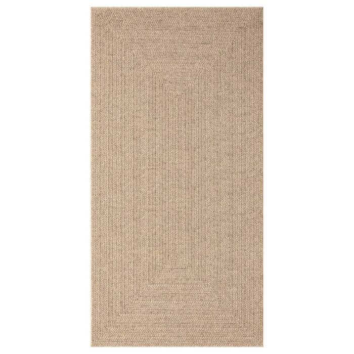 Tapis ZIZUR 80x150 cm aspect de jute intérieur et extérieur – Image 2