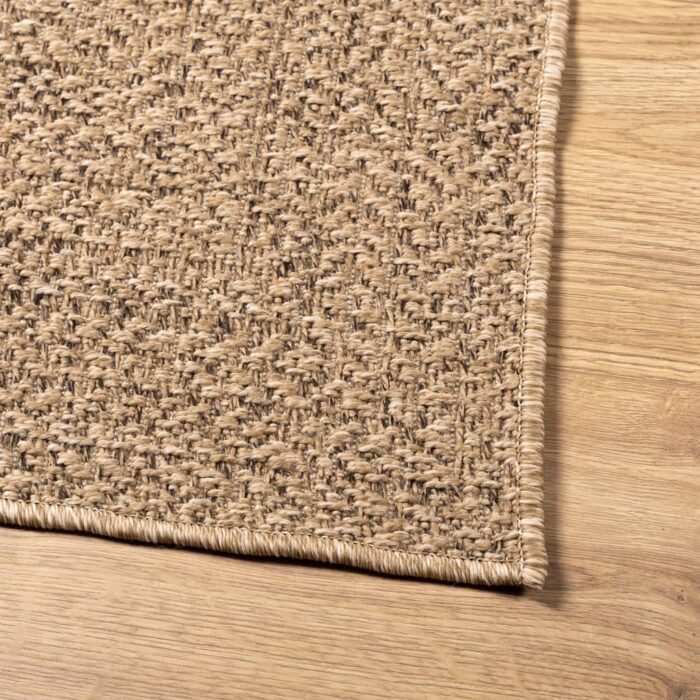 Tapis ZIZUR 80x150 cm aspect de jute intérieur et extérieur – Image 7