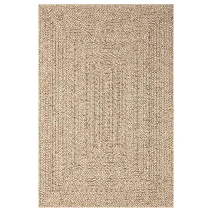 Tapis ZIZUR 140x200 cm aspect de jute intérieur et extérieur – Image 2