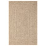 Tapis ZIZUR 160x230 cm aspect de jute intérieur et extérieur – Image 2