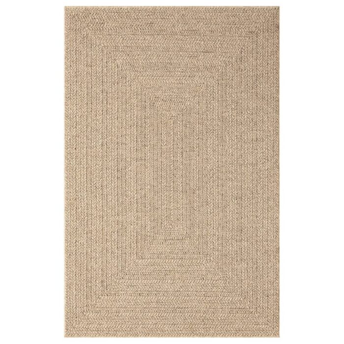 Tapis ZIZUR 160x230 cm aspect de jute intérieur et extérieur – Image 2