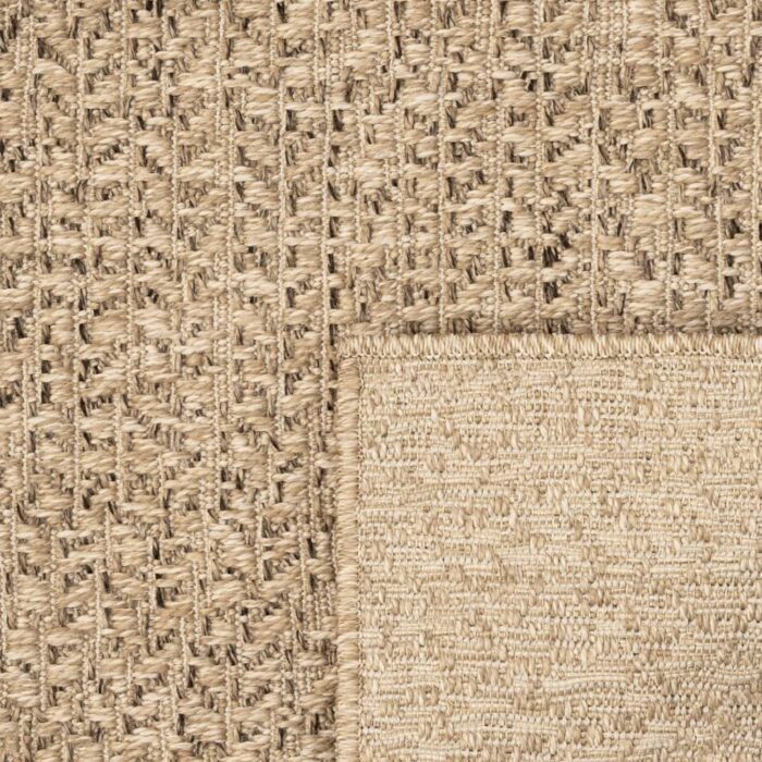 Tapis ZIZUR 80x150 cm aspect de jute intérieur et extérieur – Image 5