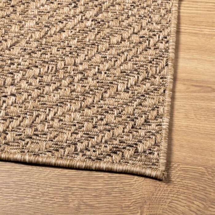 Tapis ZIZUR 80x150 cm aspect de jute intérieur et extérieur – Image 7