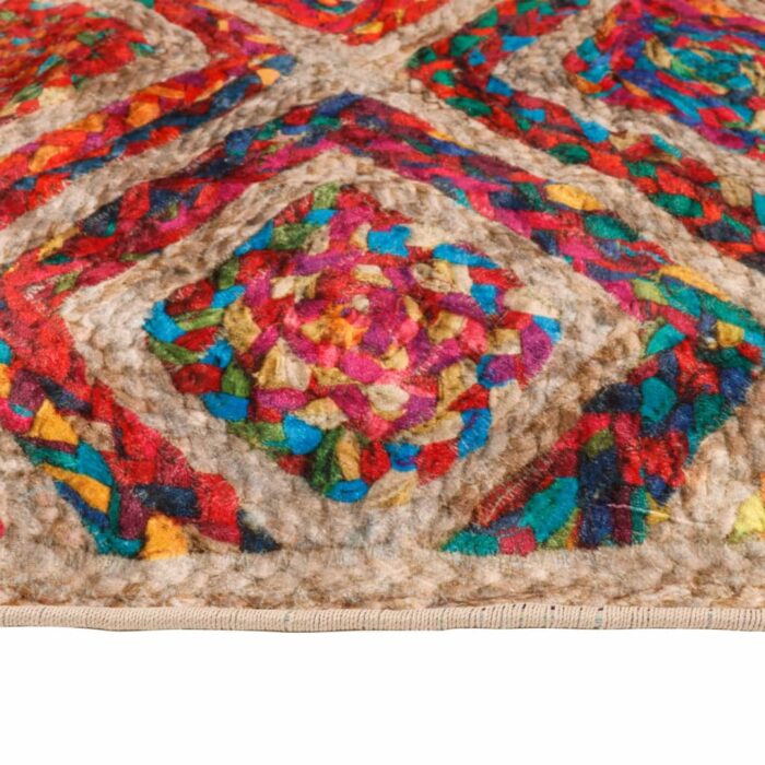 Tapis lavable multicolore 80x150 cm antidérapant – Image 4