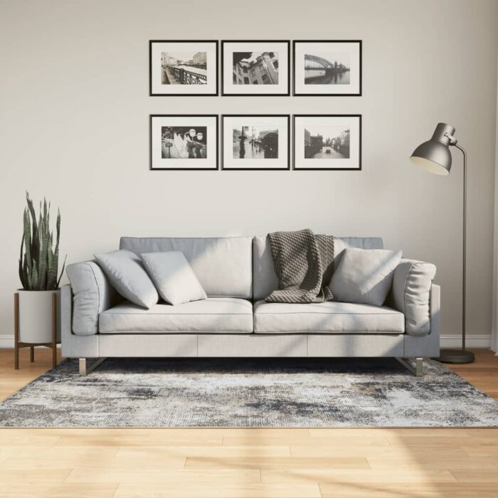 Tapis lavable multicolore 120x180 cm antidérapant – Image 1