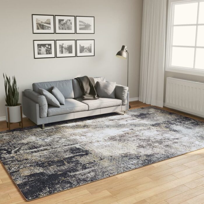 Tapis lavable multicolore 190x300 cm antidérapant – Image 1