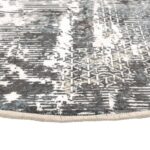 Tapis lavable multicolore Ø 120 cm antidérapant – Image 2