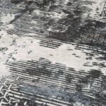 Tapis lavable multicolore Ø 120 cm antidérapant – Image 3