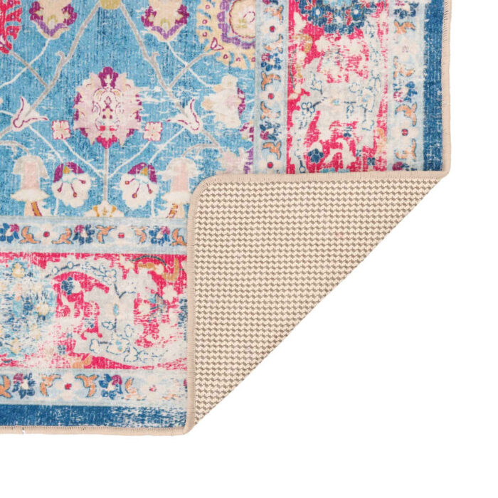 Tapis lavable multicolore 80x150 cm antidérapant – Image 2