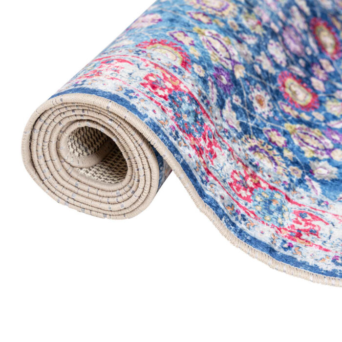 Tapis lavable multicolore 190x300 cm antidérapant – Image 3