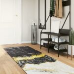 Tapis lavable multicolore 80x300 cm antidérapant