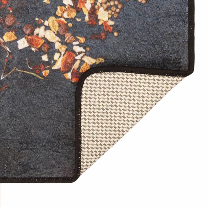 Tapis de cuisine multicolore 60x180 cm lavable antidérapant – Image 2