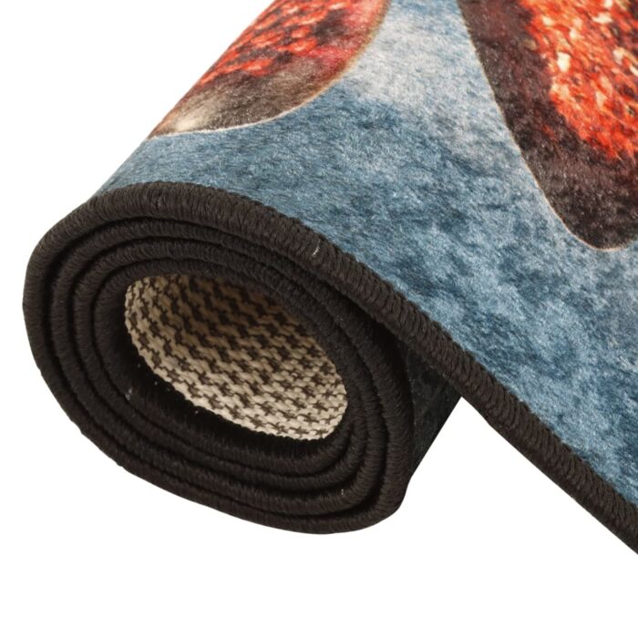 Tapis de cuisine multicolore 60x180 cm lavable antidérapant – Image 3