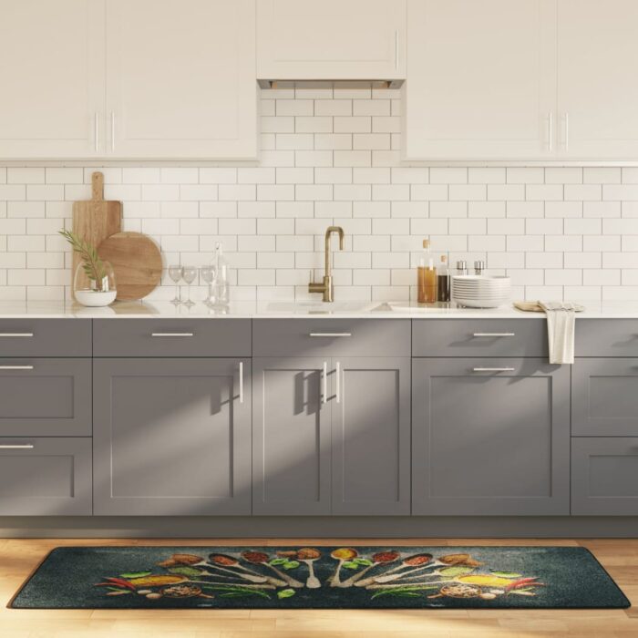 Tapis de cuisine multicolore 60x180 cm lavable antidérapant – Image 1