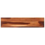 Étagères murales 2 pcs 112x20x26 cm bois massif d'acacia – Image 2