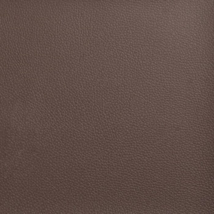 Fauteuil inclinable avec repose-pieds marron similicuir – Image 6