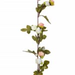 Guirlandes de fleurs de Noël 6 pcs champagne 215 cm – Image 5
