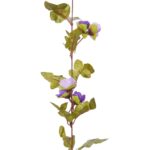 Guirlandes de fleurs de Noël 6 pcs violet clair 215 cm – Image 5