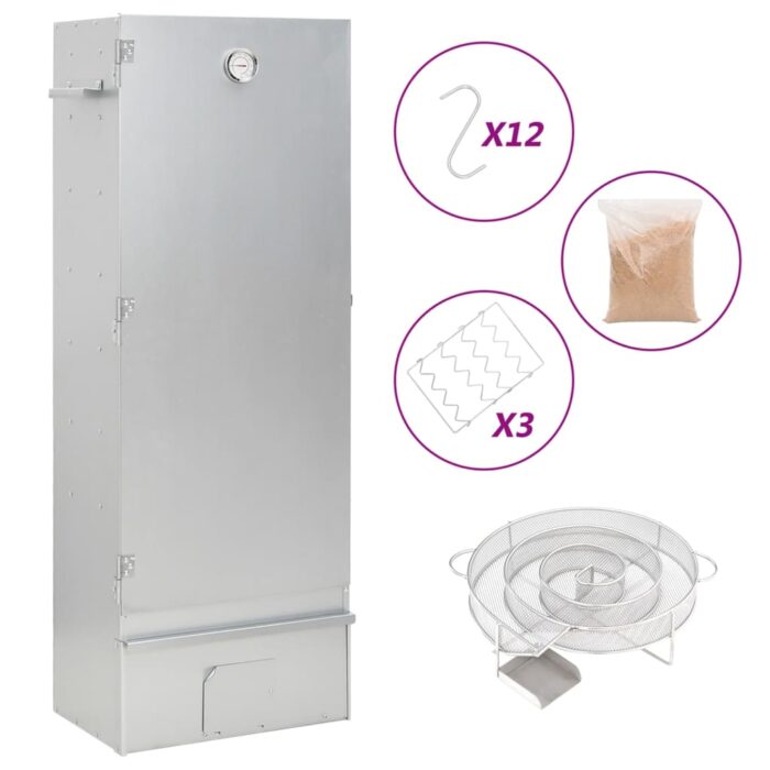 Fumoir à four à BBQ générateur de fumée froide acier galvanisé – Image 1