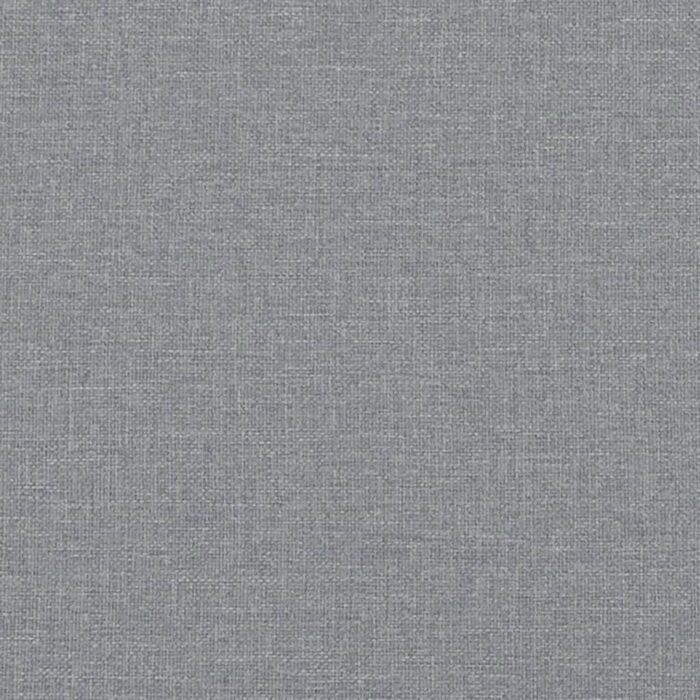Canapé 2 places avec oreillers gris clair 120 cm tissu – Image 5