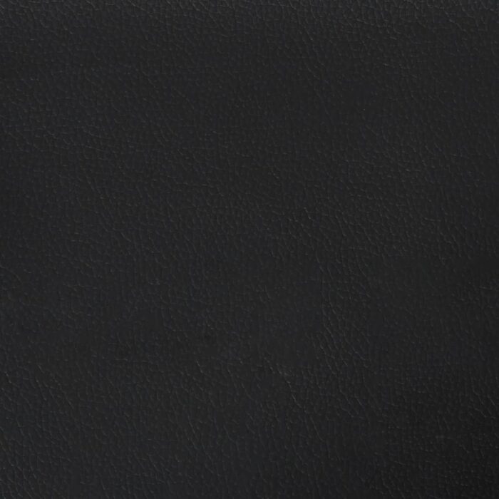 Ensemble de canapés 2 pcs avec coussins Noir Similicuir – Image 4