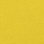 Ensemble de canapés 3 pcs avec coussins Jaune clair Tissu – Image 5